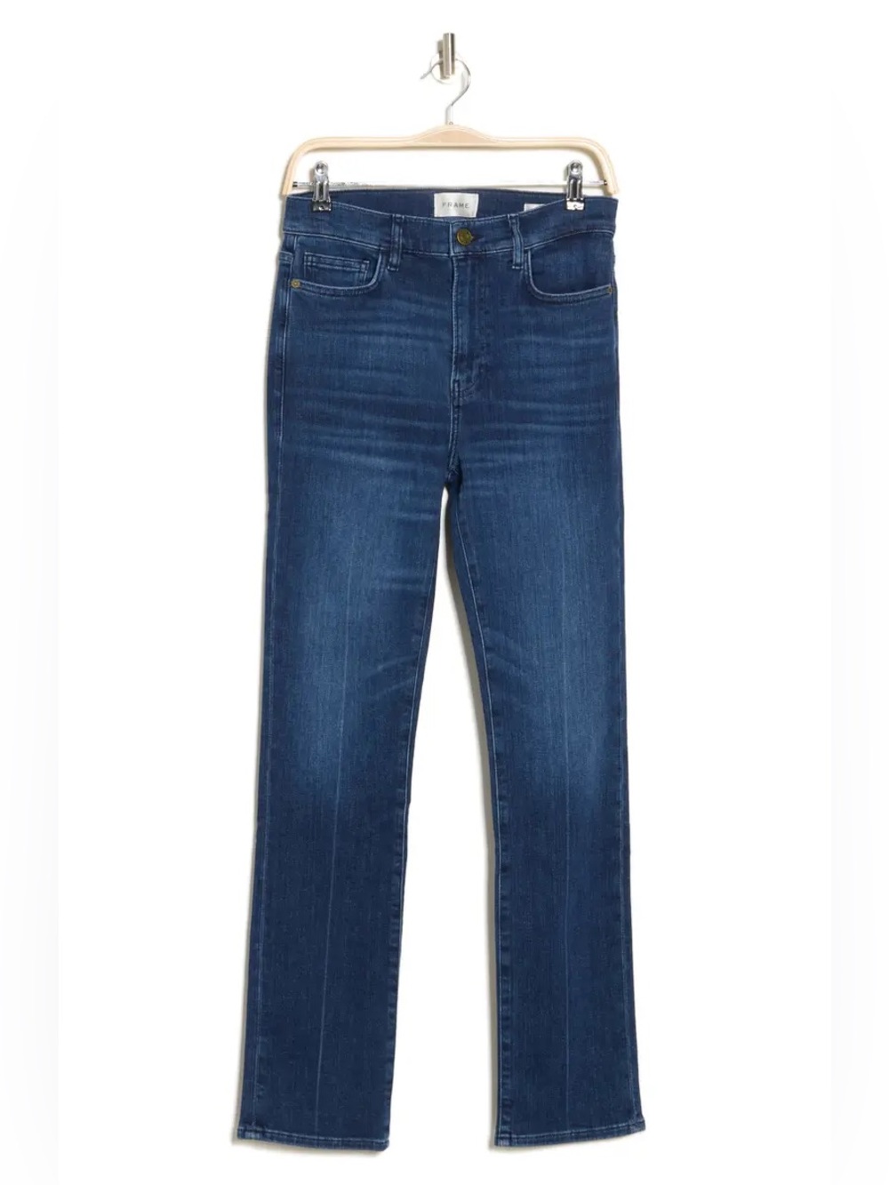 FRAME Denim Le High Straight High Rise Blue Jeans, Size 29